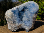 Natural Large Blue Celestite Geode Specimen x 1 From Sakoany, Madagascar