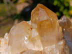 Natural Large Cascading Citrine Quartz Cluster x 1 From Luena, Congo