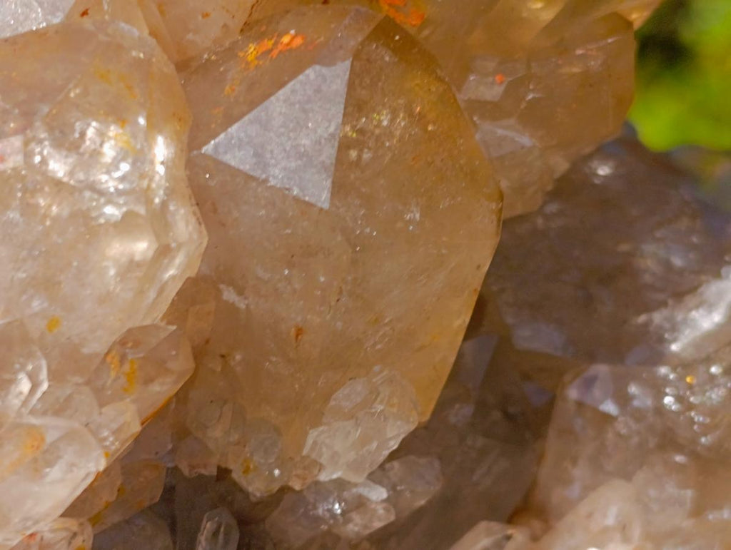 Natural Large Cascading Citrine Quartz Cluster x 1 From Luena, Congo