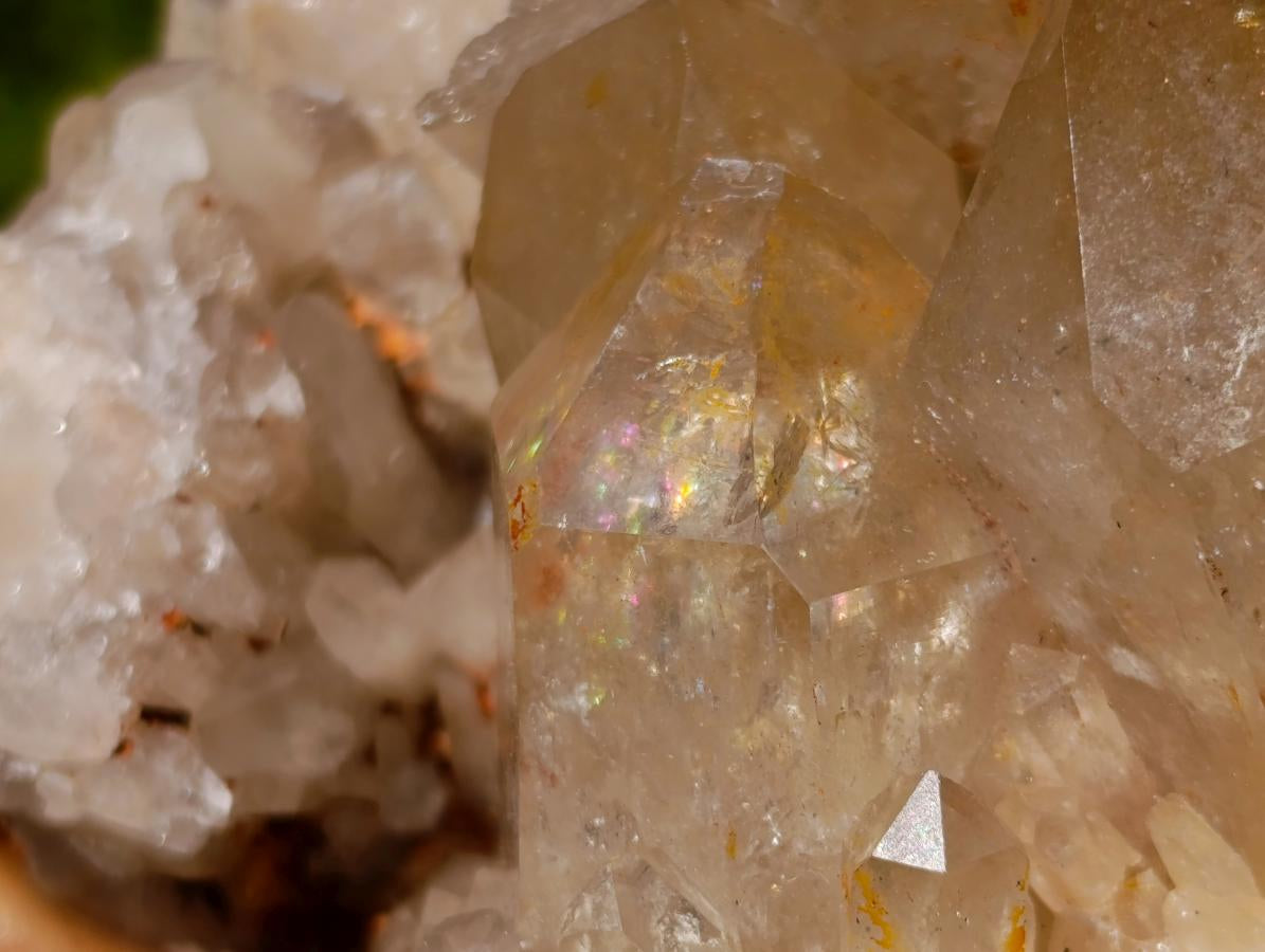 Natural Large Cascading Citrine Quartz Cluster x 1 From Luena, Congo