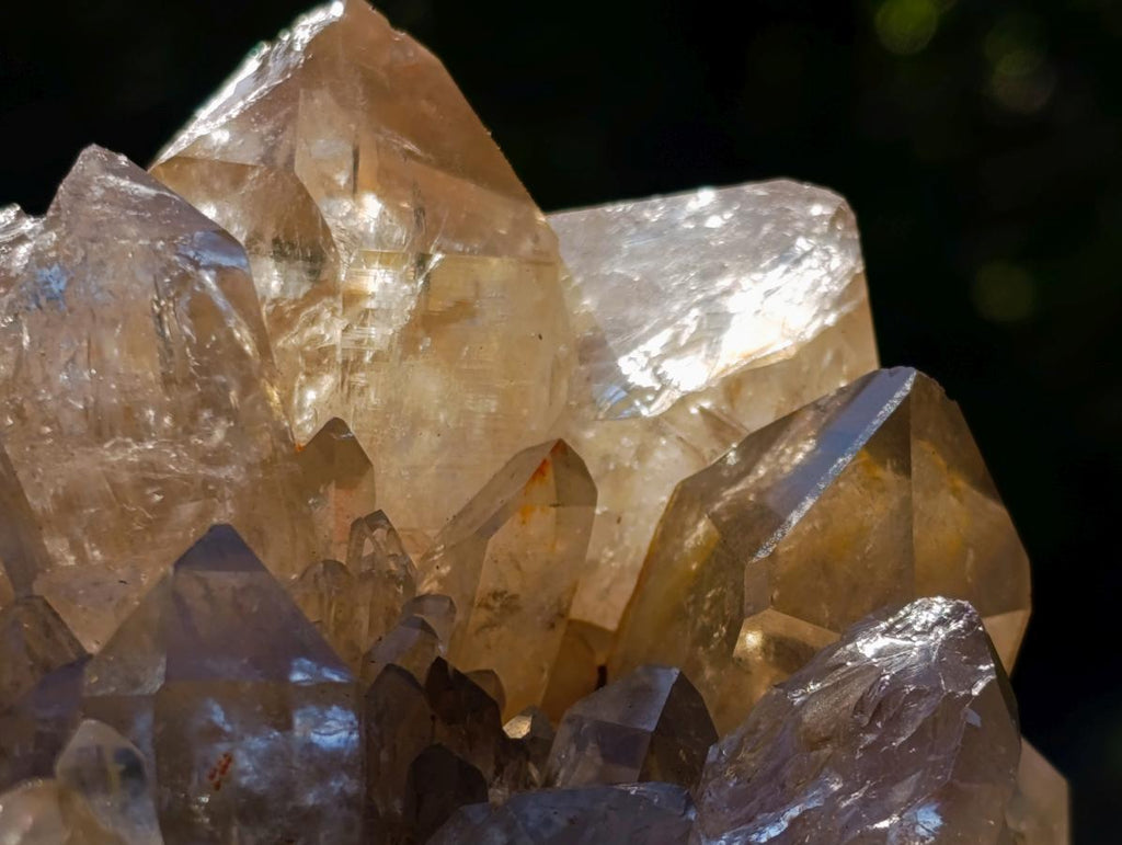 Natural Large Cascading Citrine Quartz Cluster x 1 From Luena, Congo