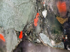 Polished Bloodstone Display Crystals x 2 From Swaziland