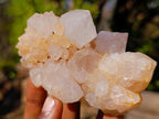 Natural White Spirit Quartz Clusters x 6 From Boekenhouthoek, South Africa