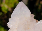 Natural White Spirit Quartz Clusters x 6 From Boekenhouthoek, South Africa