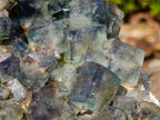 Natural XL Green Cubic Fluorite Specimen x 1 From Mandrosonoro, Madagascar