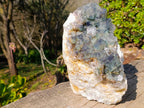 Natural XL Green Cubic Fluorite Specimen x 1 From Mandrosonoro, Madagascar
