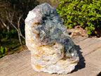 Natural XL Green Cubic Fluorite Specimen x 1 From Mandrosonoro, Madagascar