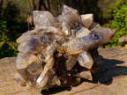 Natural Large Smokey Quartz Cluster x 1 From Erongo, Namibia - Toprock Gemstones and Minerals 