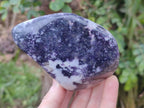 Polished Lepidolite Free Forms x 4 From Zimbabwe - Toprock Gemstones and Minerals 