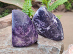 Polished Lepidolite Free Forms x 4 From Zimbabwe - Toprock Gemstones and Minerals 