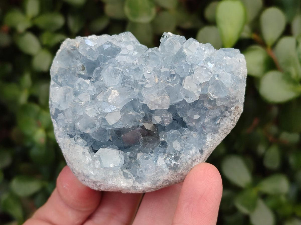 Natural Blue Celestite Specimens x 6 From Sakoany, Madagascar - Toprock Gemstones and Minerals 