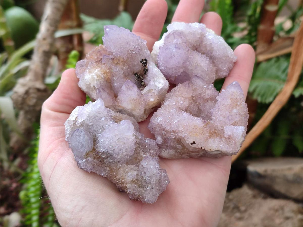 Natural Spirit Amethyst Crystals and Clusters x 12 From Boekenhouthoek, South Africa - Toprock Gemstones and Minerals 