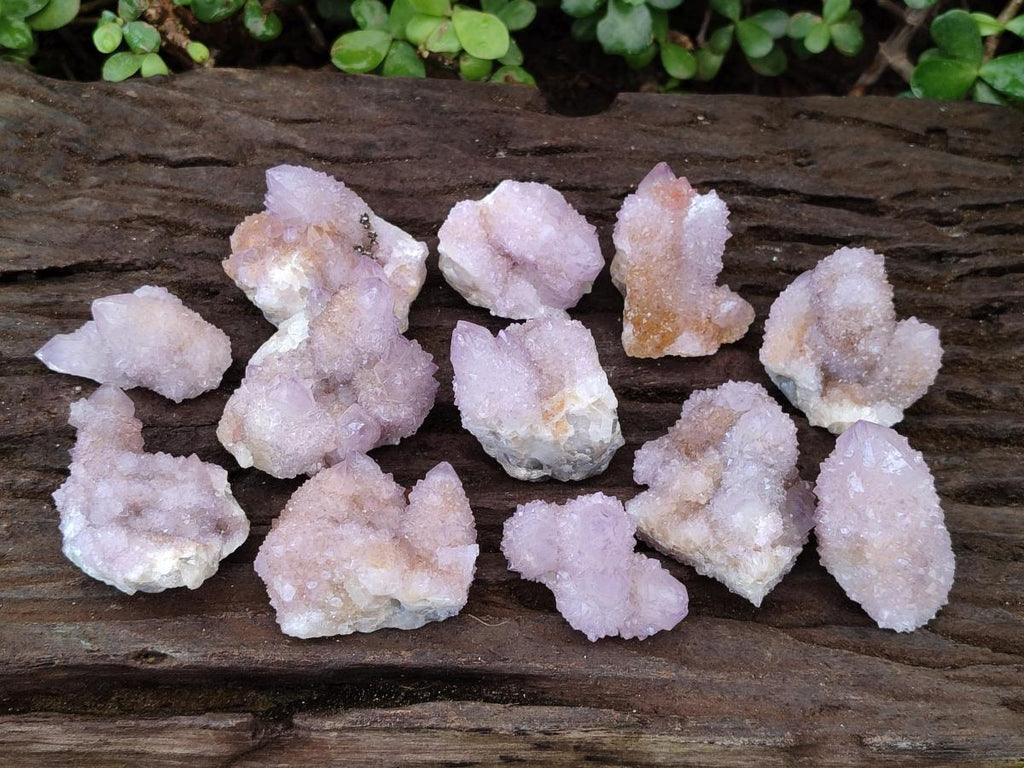 Natural Spirit Amethyst Crystals and Clusters x 12 From Boekenhouthoek, South Africa - Toprock Gemstones and Minerals 