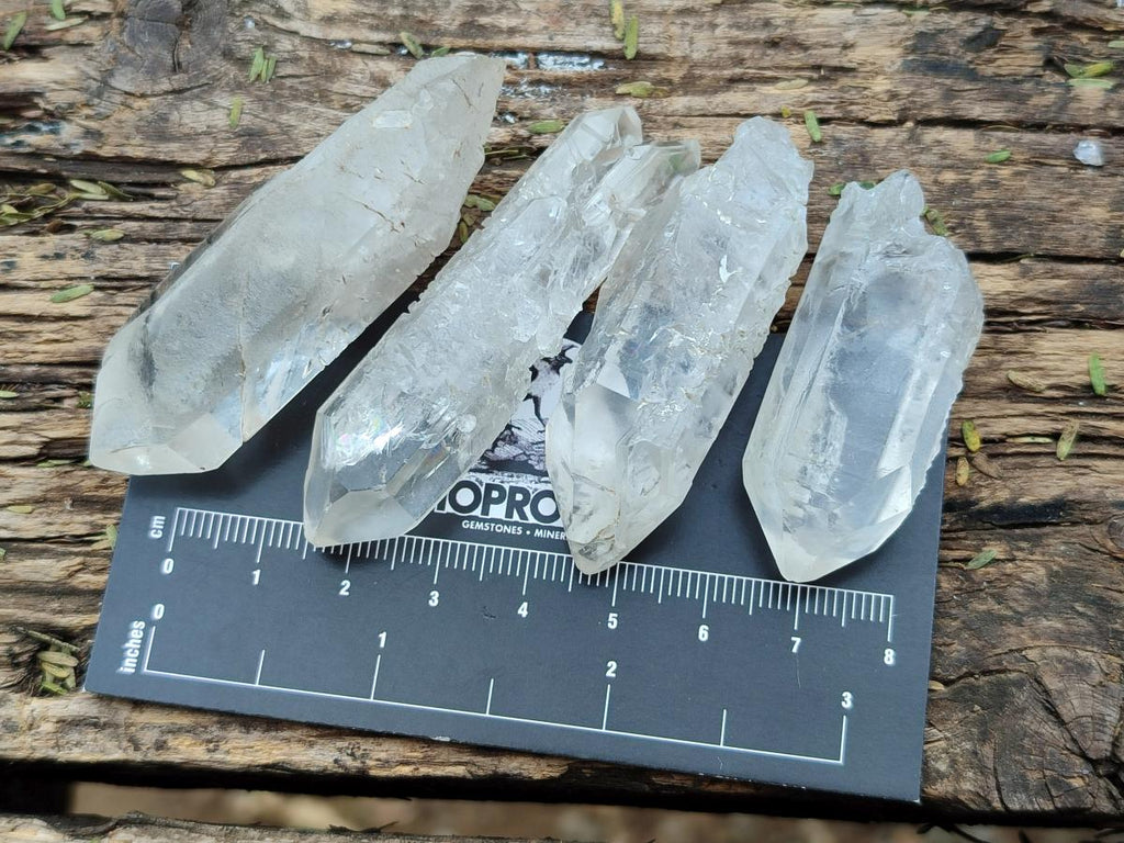 Natural Clear Mpika Quartz Crystals x 35 From Mpika, Zambia - Toprock Gemstones and Minerals 