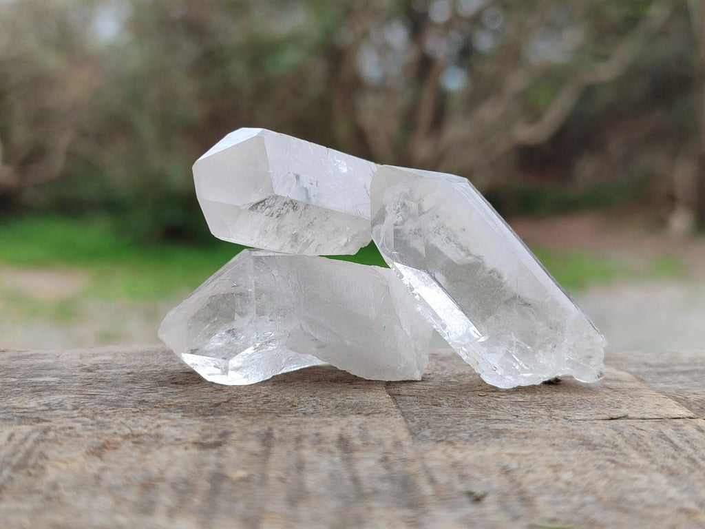 Natural Clear Mpika Quartz Crystals x 35 From Mpika, Zambia - Toprock Gemstones and Minerals 