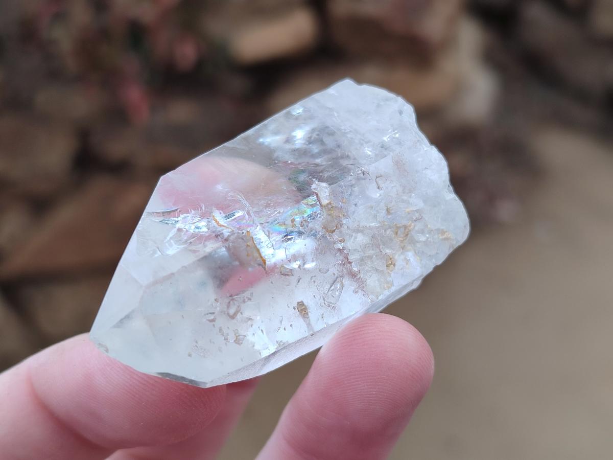 Natural Clear Mpika Quartz Crystals x 35 From Mpika, Zambia - Toprock Gemstones and Minerals 