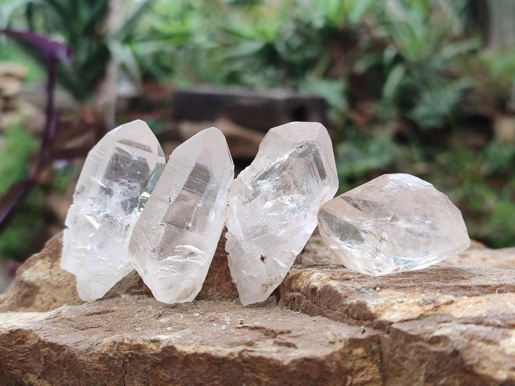 Natural Clear Mpika Quartz Crystals x 35 From Mpika, Zambia - Toprock Gemstones and Minerals 