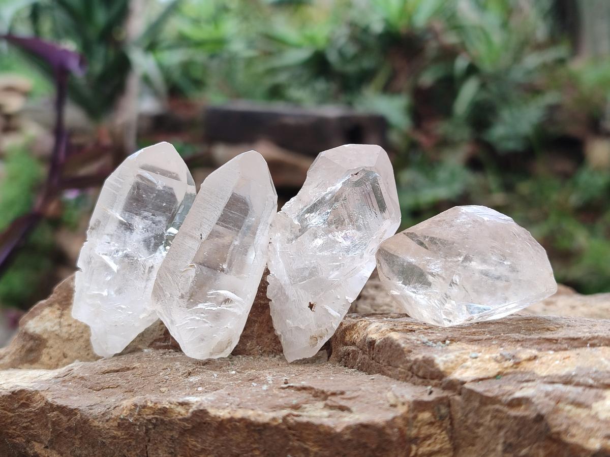 Natural Clear Mpika Quartz Crystals x 35 From Mpika, Zambia - Toprock Gemstones and Minerals 