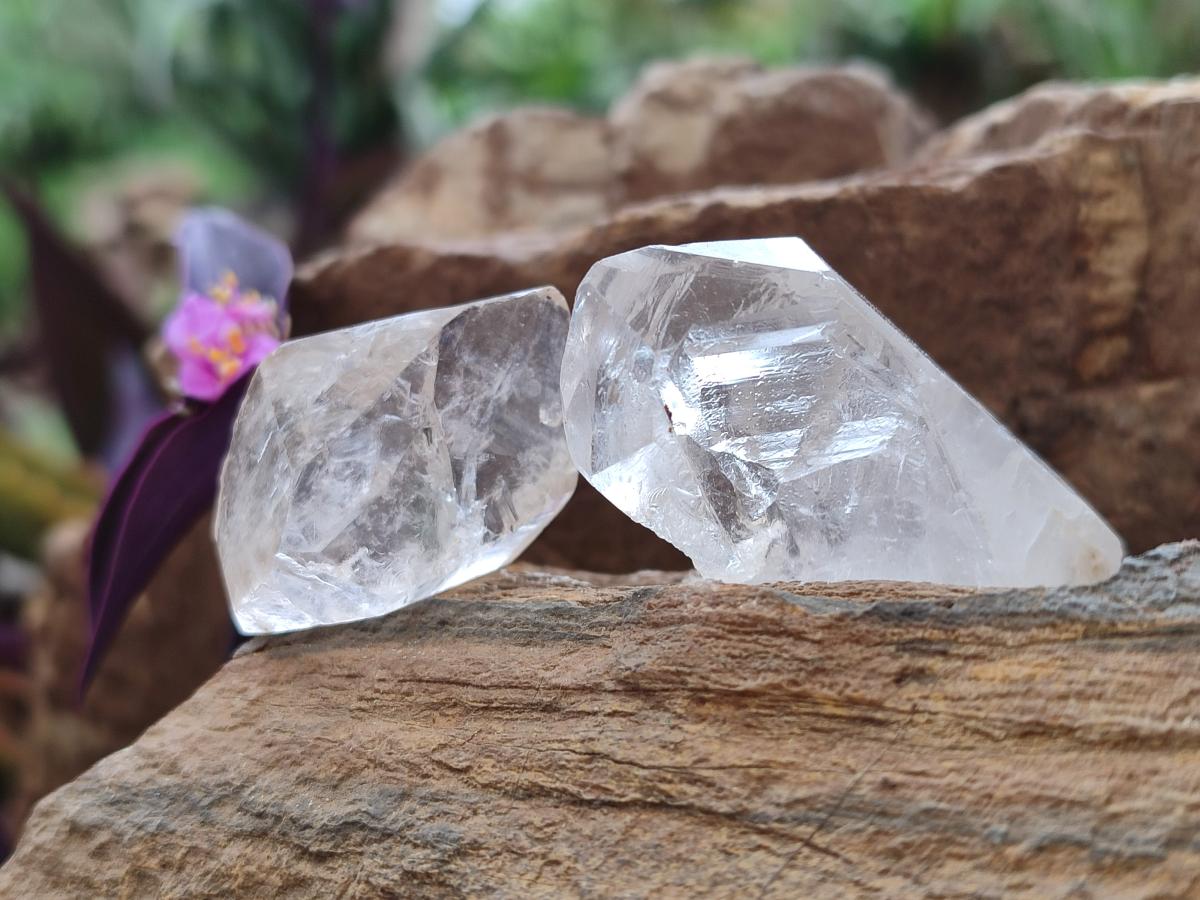 Natural Clear Mpika Quartz Crystals x 35 From Mpika, Zambia - Toprock Gemstones and Minerals 