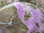 Polished Stichtite Standing Display Pieces x 2 From Barberton, South Africa