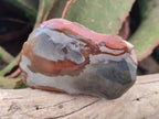 Polished One Side Polychrome Jasper Nodules x 12 From Androka, Madagascar