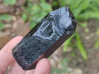 Natural Schorl Black Tourmaline Crystal Specimens x 12 From Erongo, Namibia