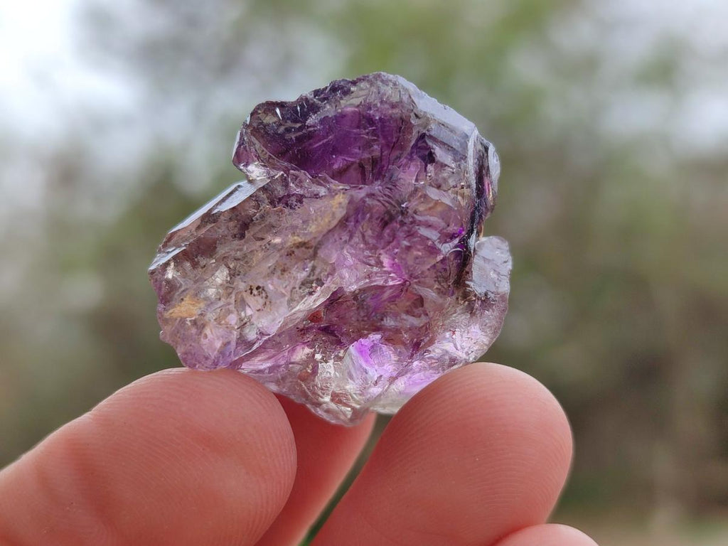 Natural Window Amethyst Crystals x 39 From Chiredzi, Zimbabwe