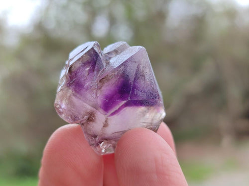 Natural Window Amethyst Crystals x 39 From Chiredzi, Zimbabwe