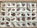 Natural Window Amethyst Crystals x 39 From Chiredzi, Zimbabwe