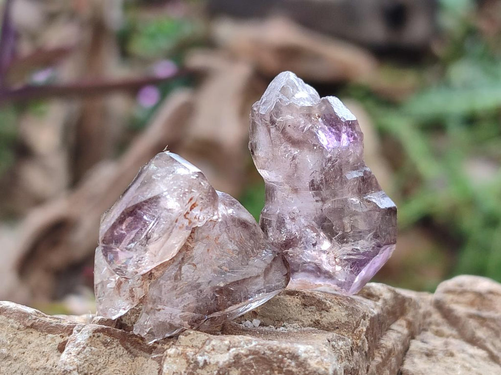Natural Window Amethyst Crystals x 39 From Chiredzi, Zimbabwe