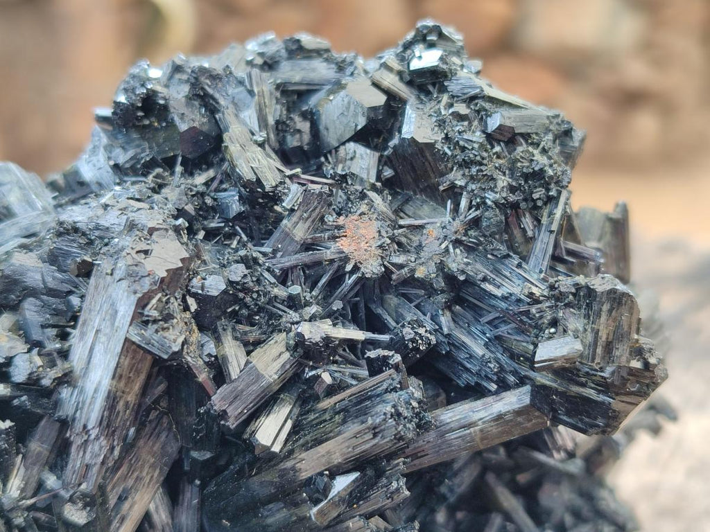 Natural Large Schorl Black Tourmaline Floater Specimen x 1 From Erongo, Namibia