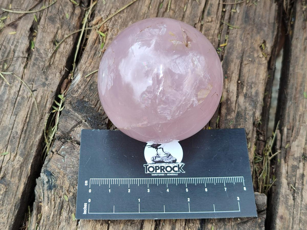 Polished Gemmy Rose Quartz Spheres x 4 From Madagascar