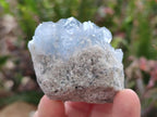 Natural Blue Celestite Specimens x 12 From Sakoany, Madagascar