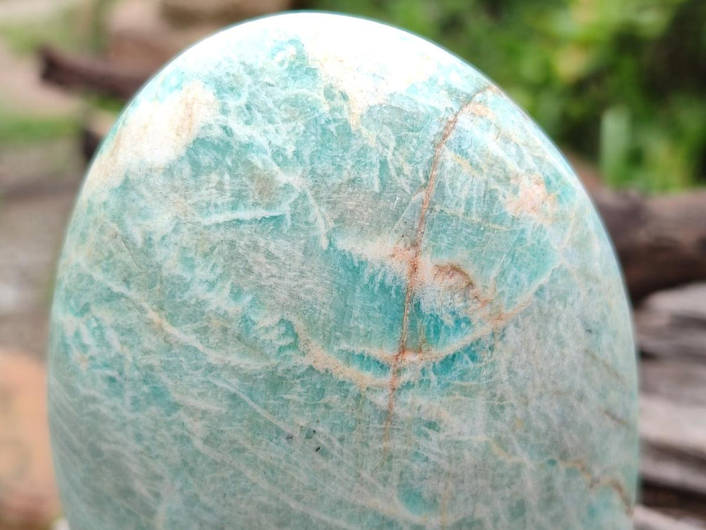 Polished Amazonite Standing Display Pieces x 4 From Madagascar