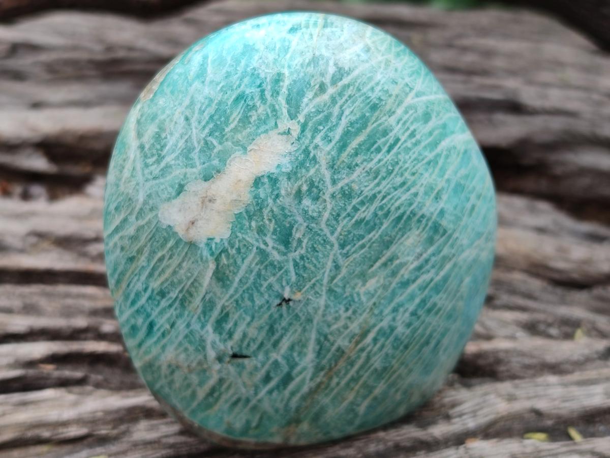 Polished Amazonite Standing Display Pieces x 4 From Madagascar