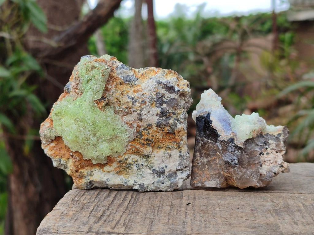 Natural Large Rare Hyalite Opal Specimens x 6 From Namibia