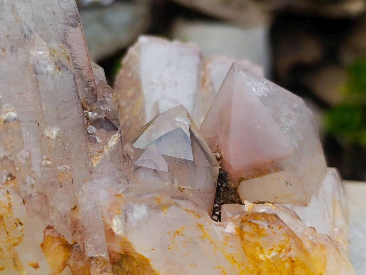 Natural XL Red Hematoid Quartz Cluster x 1 From Karoi, Zimbabwe