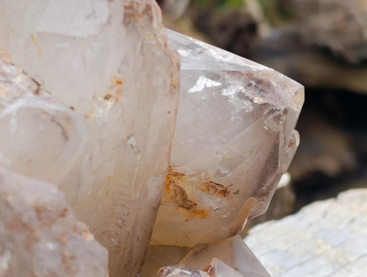 Natural XL Red Hematoid Quartz Cluster x 1 From Karoi, Zimbabwe