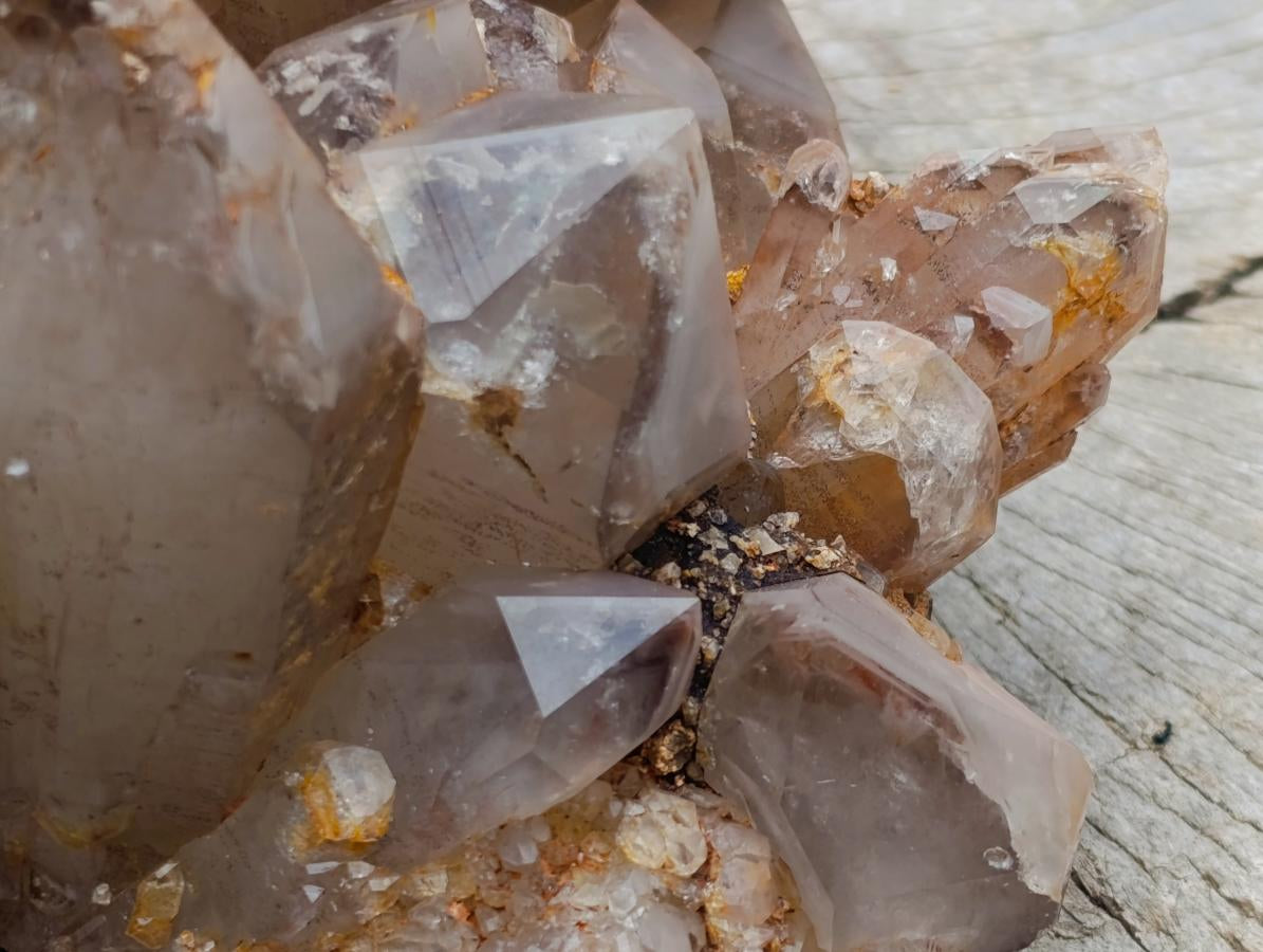 Natural XL Red Hematoid Quartz Cluster x 1 From Karoi, Zimbabwe