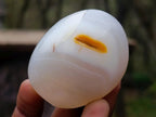 Polished Banded Agate Galets x 24 From Madagascar