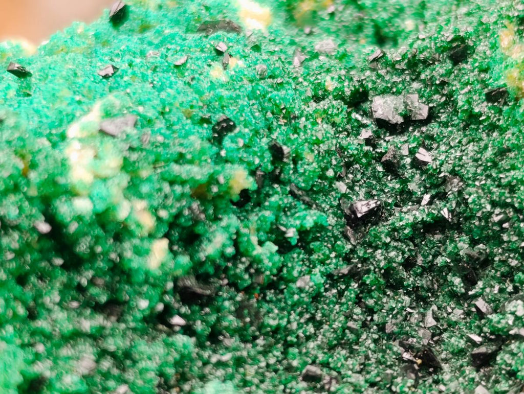 Natural Crystalline Malachite Specimens x 2 From Tenke Fungurume, Congo