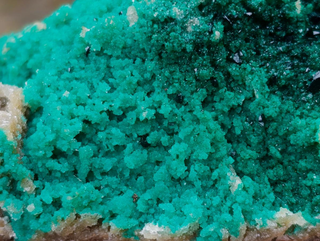 Natural Crystalline Malachite Specimens x 2 From Tenke Fungurume, Congo