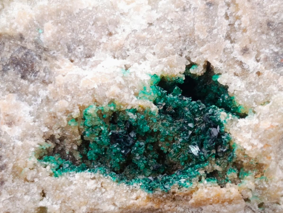 Natural Crystalline Malachite Specimens x 2 From Tenke Fungurume, Congo