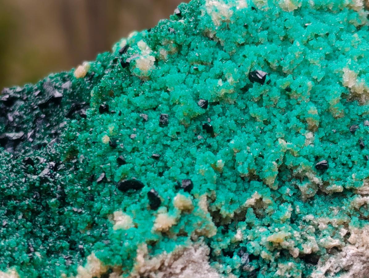 Natural Crystalline Malachite Specimens x 2 From Tenke Fungurume, Congo