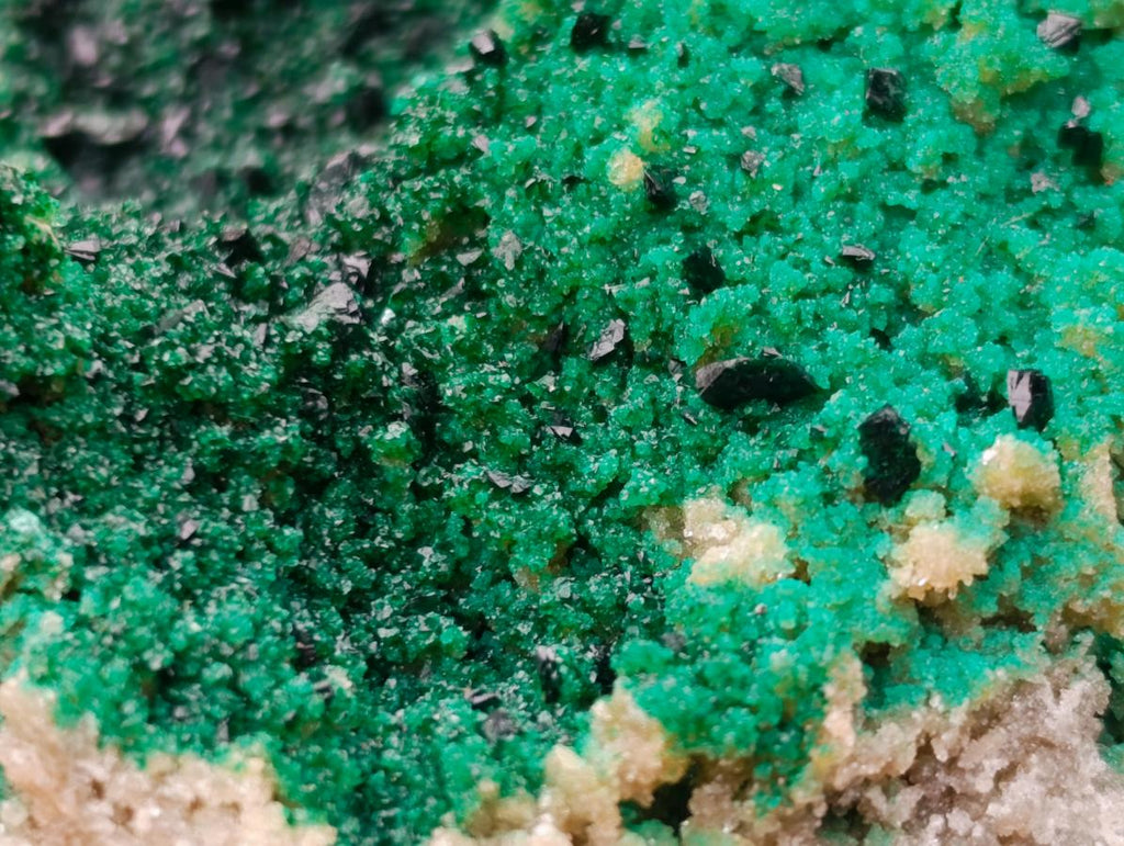 Natural Crystalline Malachite Specimens x 2 From Tenke Fungurume, Congo