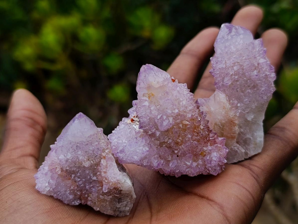 Natural Spirit Amethyst Crystals and Clusters x 20 From Boekenhouthoek, South Africa