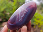 Polished Red Shashe River Agate Free Forms x 12 From Shashe River, Zimbabwe