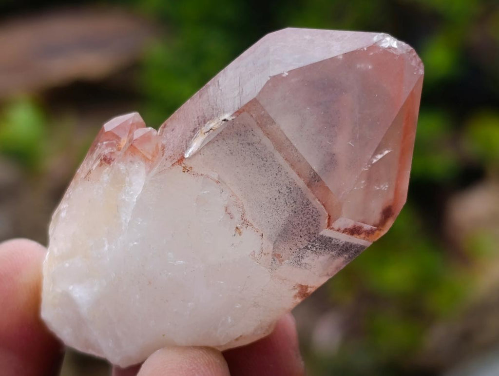 Natural Red Hematoid Quartz Crystals x 24 From Karoi, Zimbabwe