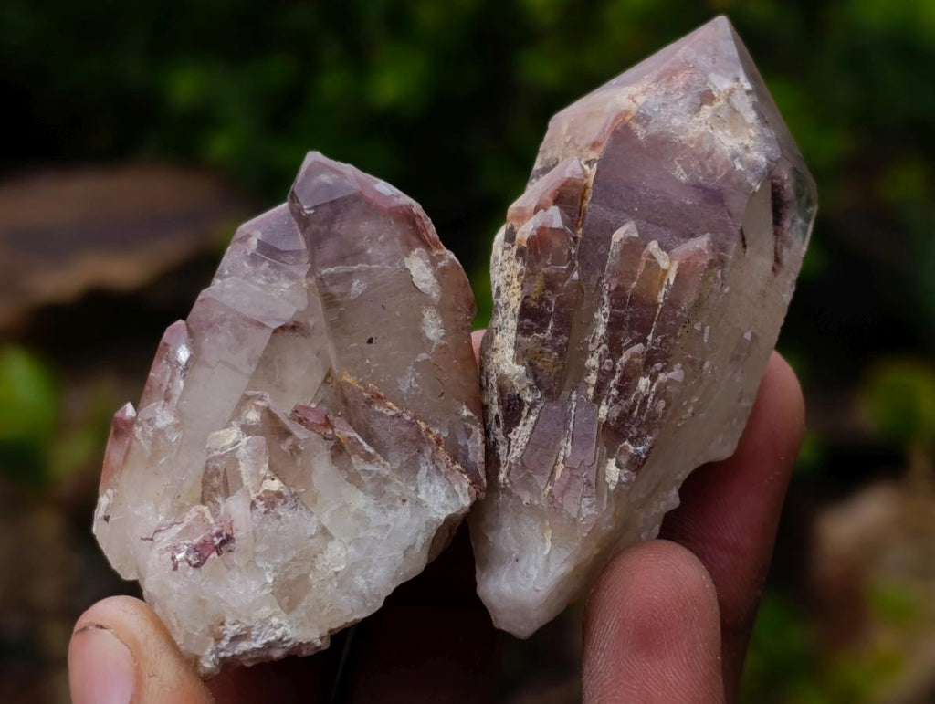 Natural Red Hematoid Quartz Crystals x 24 From Karoi, Zimbabwe