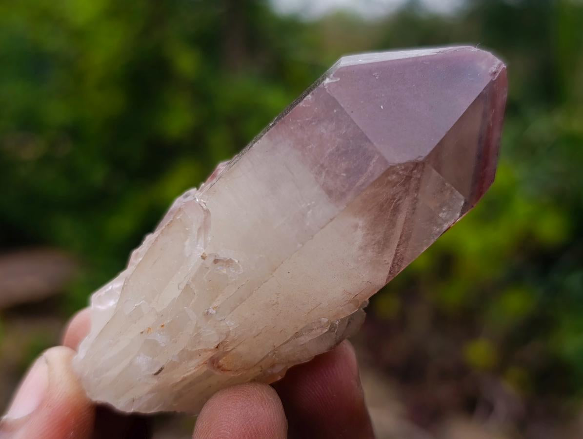 Natural Red Hematoid Quartz Crystals x 24 From Karoi, Zimbabwe